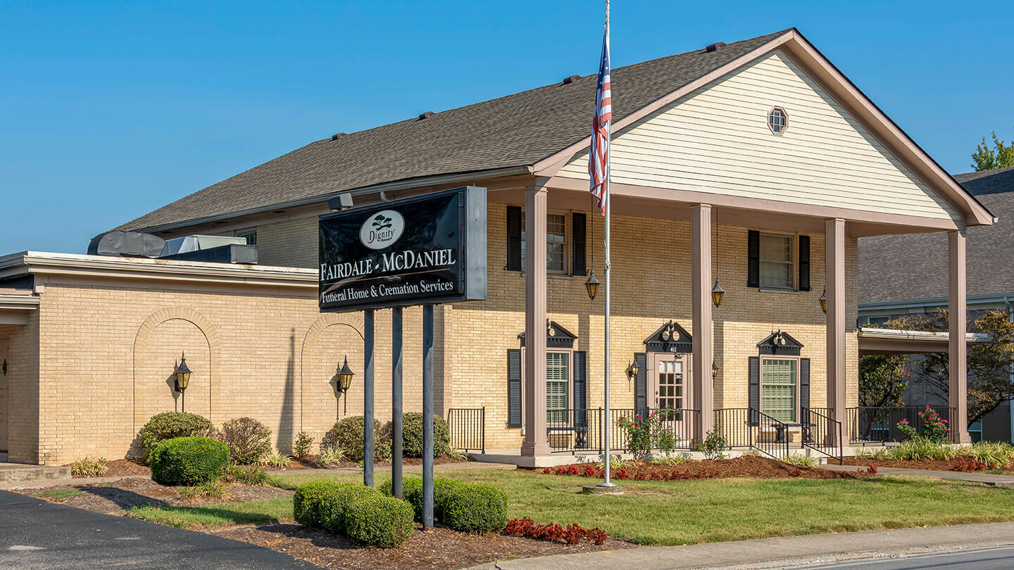 FairdaleMcDaniel Funeral Home & Cremation Services Funeral & Cremation Dignity Memorial